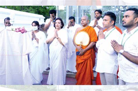 The Commander of the Security Forces Visited the Kirivehera Rajamaha Viharaya